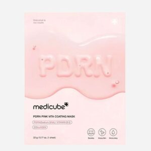 medicube pdrn pink vita coating mask