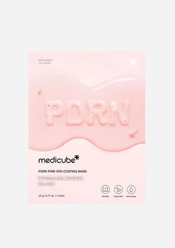 medicube pdrn pink vita coating mask