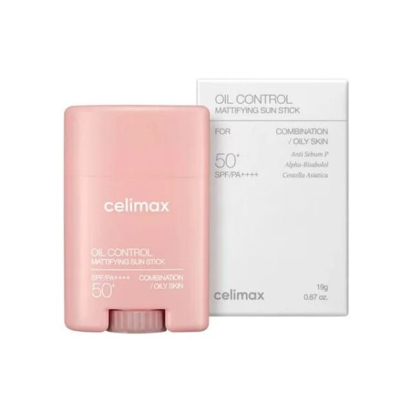 celimax oil control mattifying sun stick SPF50+ 19g