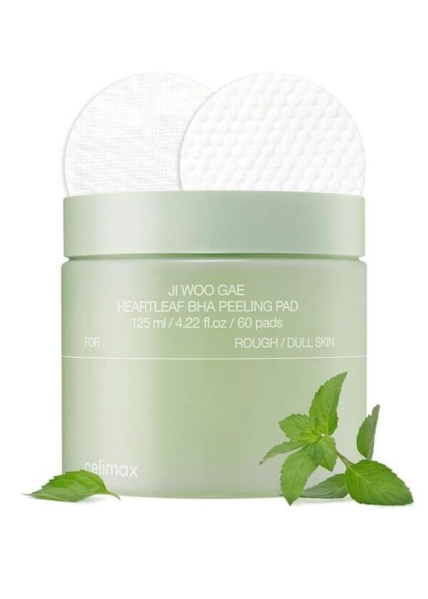 celimax jiwoogae heartleaf bha peeling pad