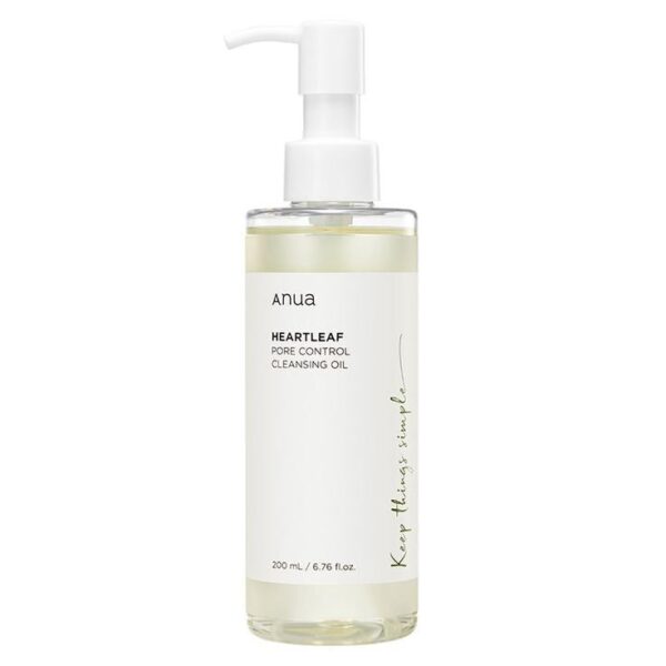 anua heartleaf pore control cleansing oil