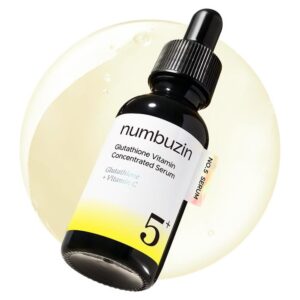 numbuzin glutathione vitamin concentrated serum 5+