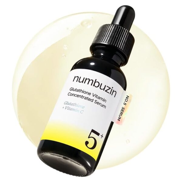 numbuzin glutathione vitamin concentrated serum 5+